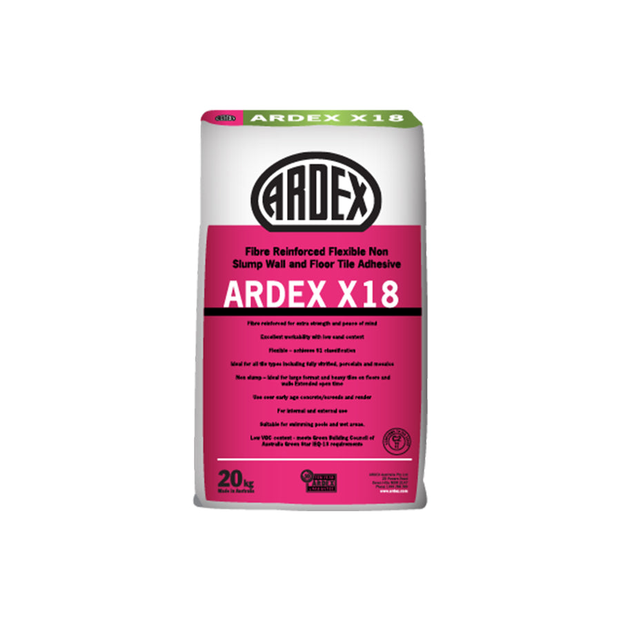 Ultra-fast drying flexible tile adhesive ARDEX X77S